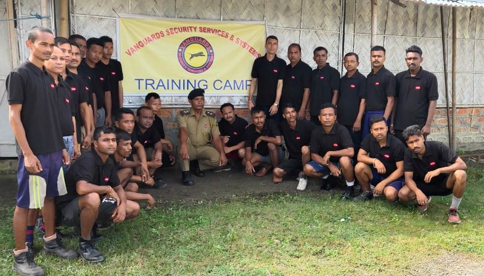Group of personnel at a VSPL training camp